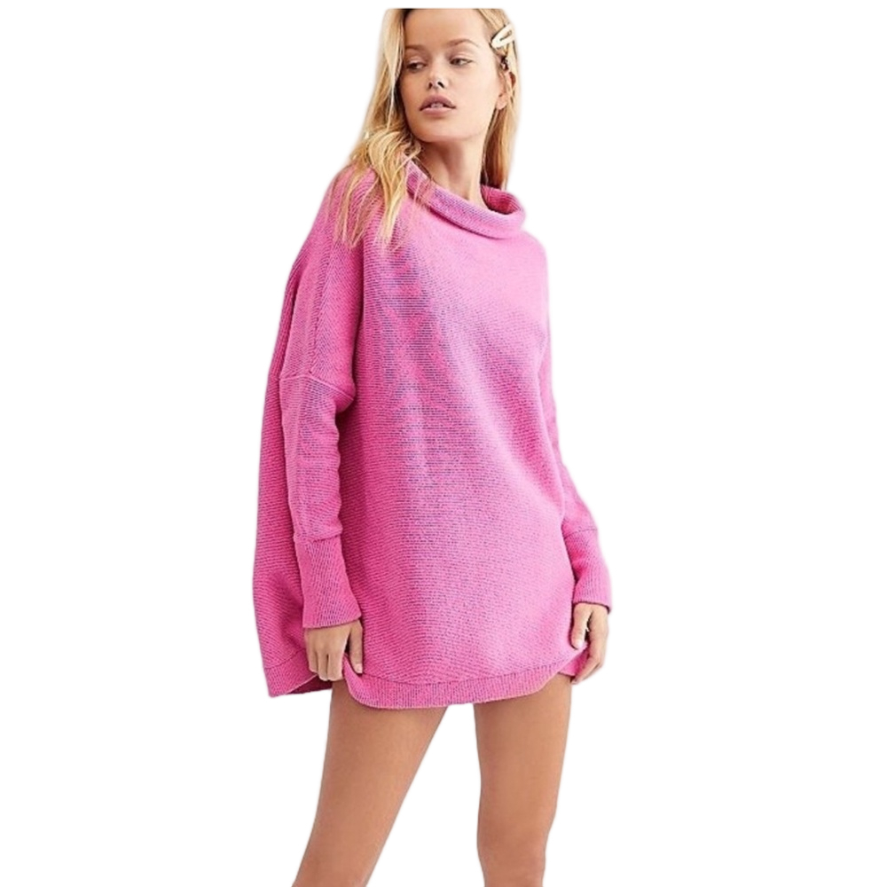 Free People Ottoman Sweater Pink XS